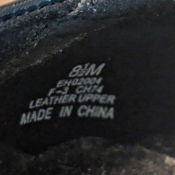 Grasshoppers Leather Slide On Casual Comfort Loafer Blue EH02004 Woman's 8.5M - Picture 10 of 11